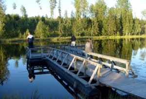 Fiskare i Långtjärn